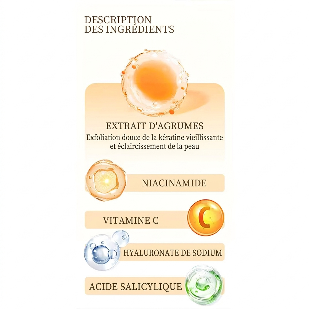 Gel orange exfoliant